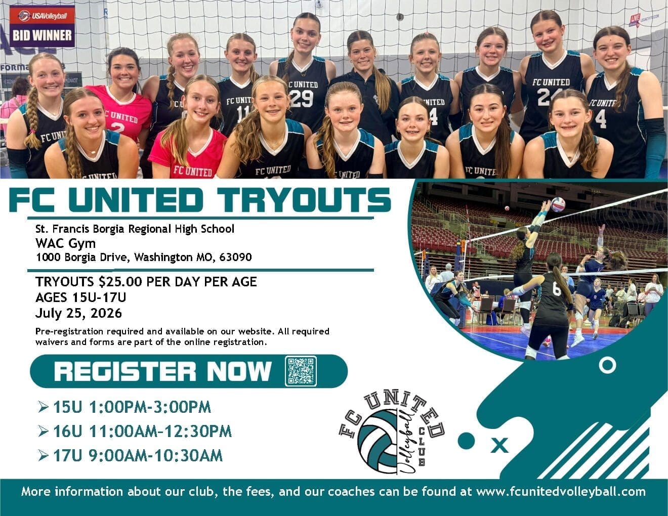 Tryouts 2026 15-17